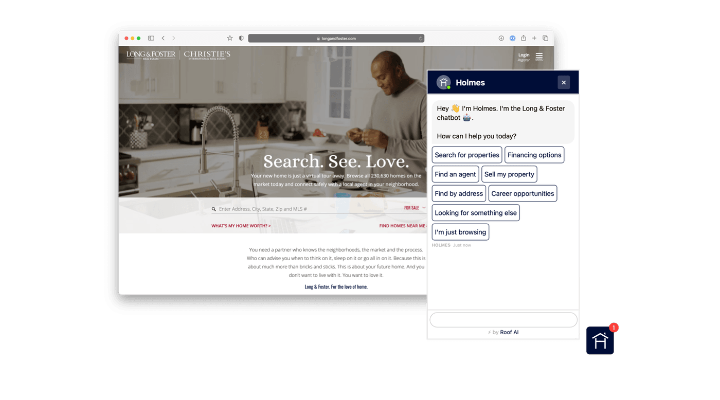 Long & Foster partners with Roof AI